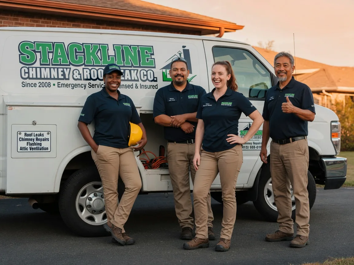 Chimney flashing repair company in Quincy, PA